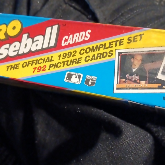 Topps 1992 micro baseball card factory sealed set with 12 micro gold cards - Picture 4 of 11